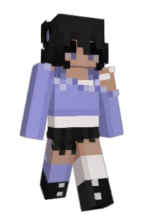 AkoZorrono Minecraft avatar full body