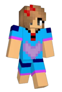Akouette Minecraft avatar full body