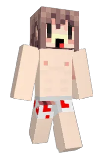 AkriaSama Minecraft avatar full body