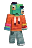 Akroon Minecraft avatar full body