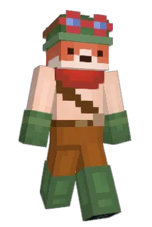 Aksharton Minecraft avatar full body