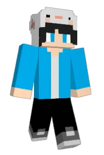 AkuAsterix Minecraft avatar full body