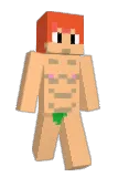 Akuretu Minecraft avatar full body