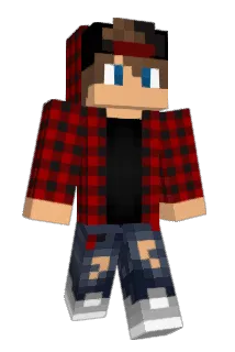 Al3xTh3WoodMan Minecraft avatar full body