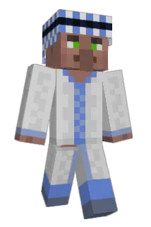 Al_Gaddafl Minecraft avatar full body