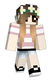 AlaPapillon Minecraft avatar full body