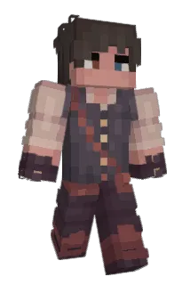 AlahPanda Minecraft avatar full body