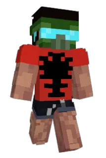 AlbanianRock Minecraft avatar full body