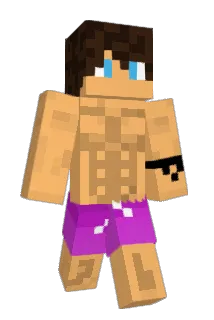 Albdowno Minecraft avatar full body