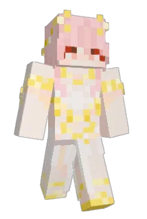 AlbedoRose Minecraft avatar full body