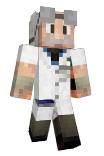 Albert_Einsteein Minecraft avatar full body