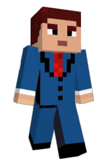 AlbiBara Minecraft avatar full body