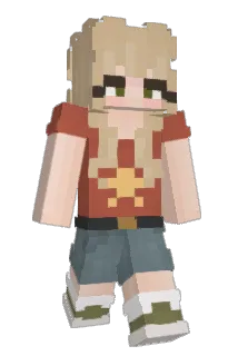 AlbieBritish Minecraft avatar full body