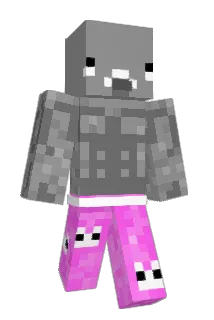 AlbinoShark4K Minecraft avatar full body