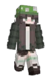 AlbuKirby Minecraft avatar full body