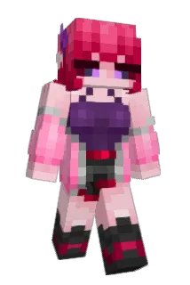 AlcoHollyUwU Minecraft avatar full body