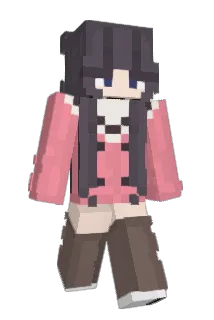 AleNina Minecraft avatar full body