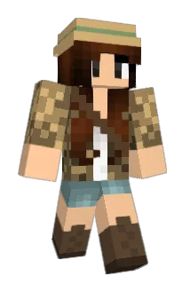 Aleecia Minecraft avatar full body