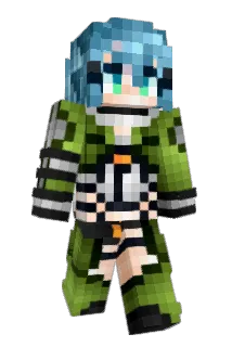 AleksSG Minecraft avatar full body