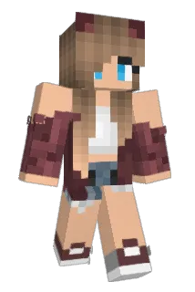 AlexandraWolf Minecraft avatar full body