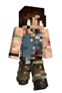 Alexoxenfree Minecraft avatar full body