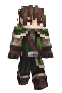 Alexzini Minecraft avatar full body