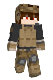 AlfaWolf_K9 Minecraft avatar full body