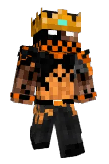 Alfabet Minecraft avatar full body