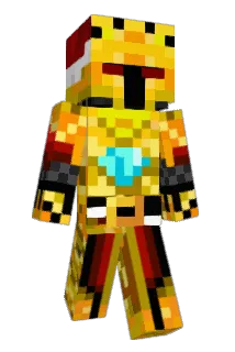 AlhpaKing Minecraft avatar full body