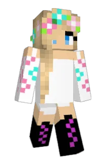 AliaJJ Minecraft avatar full body
