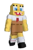 Alicate Minecraft avatar full body