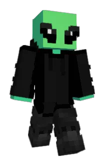 AlienPana Minecraft avatar full body