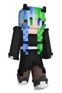 AlienPuke Minecraft avatar full body