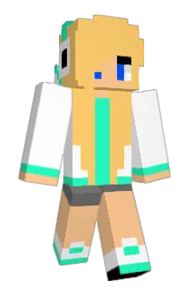 Aliiie Minecraft avatar full body