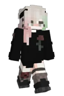 Alily Minecraft avatar full body