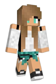 Aliszka Minecraft avatar full body