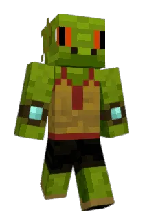 AlkaSeltzer Minecraft avatar full body