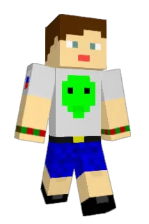 Alkogolick Minecraft avatar full body