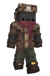 AllBlek Minecraft avatar full body