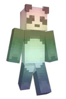 AllebasiPanda Minecraft avatar full body