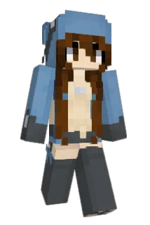 AllegedlyBagel Minecraft avatar full body