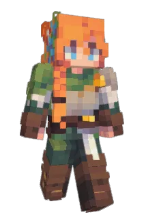 AlleyCatherine Minecraft avatar full body