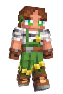 AlliBabaLlama Minecraft avatar full body