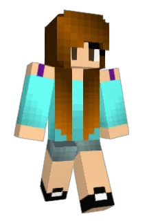 AlliRebec Minecraft avatar full body
