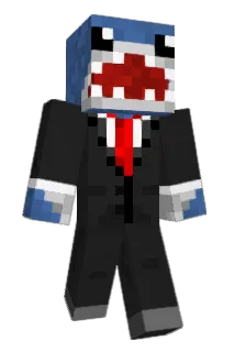 Allsharkboy Minecraft avatar full body