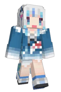Allusity Minecraft avatar full body