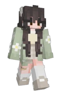 Allyballygator Minecraft avatar full body