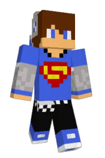 AlmightySSJ Minecraft avatar full body