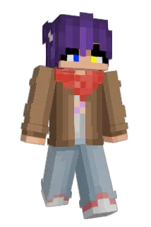 AlmondTheWolf Minecraft avatar full body