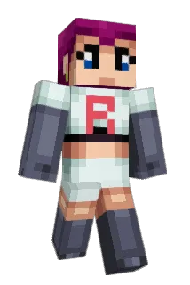 Aloa Minecraft avatar full body